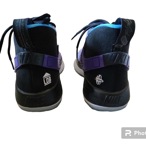 Nike AlphaDunk EP Voltage Purple 2019 NIB Sz.9.5 BQ5401 900 MSRP $180 - Picture 5 of 6